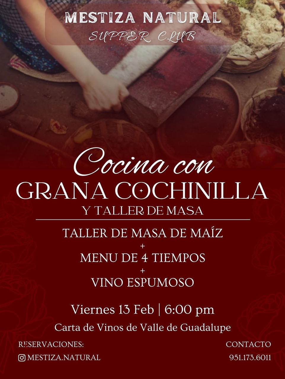 Cocina con Grana Cochinilla